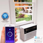 Load image into Gallery viewer, Soleus Air 8,000 BTU Micro-Split Saddle Air Conditioner with Wifi (Refurbished)
